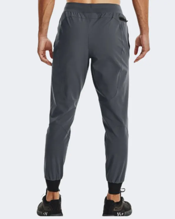 1352027-012 Ua Unstoppable Jogger Pitch Gray Blk
