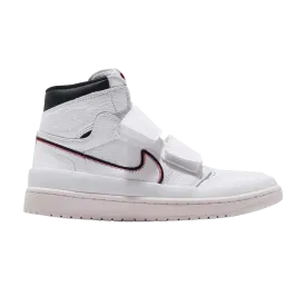 Air Jordan 1 Retro High Double Strap 'White' Sneakers, White