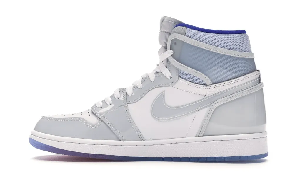 Air Jordan 1 Retro High Zoom White Racer Blue