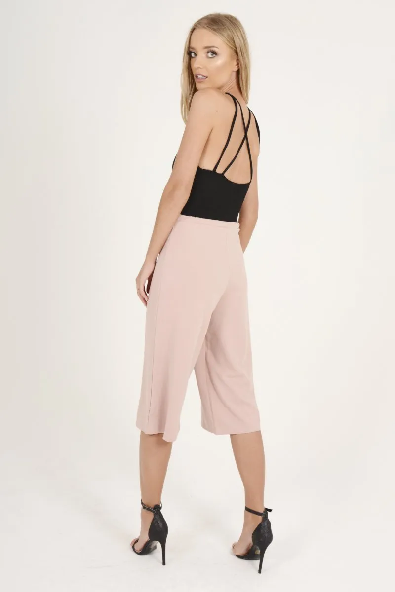 Black Front Harness Bodysuit - Neema