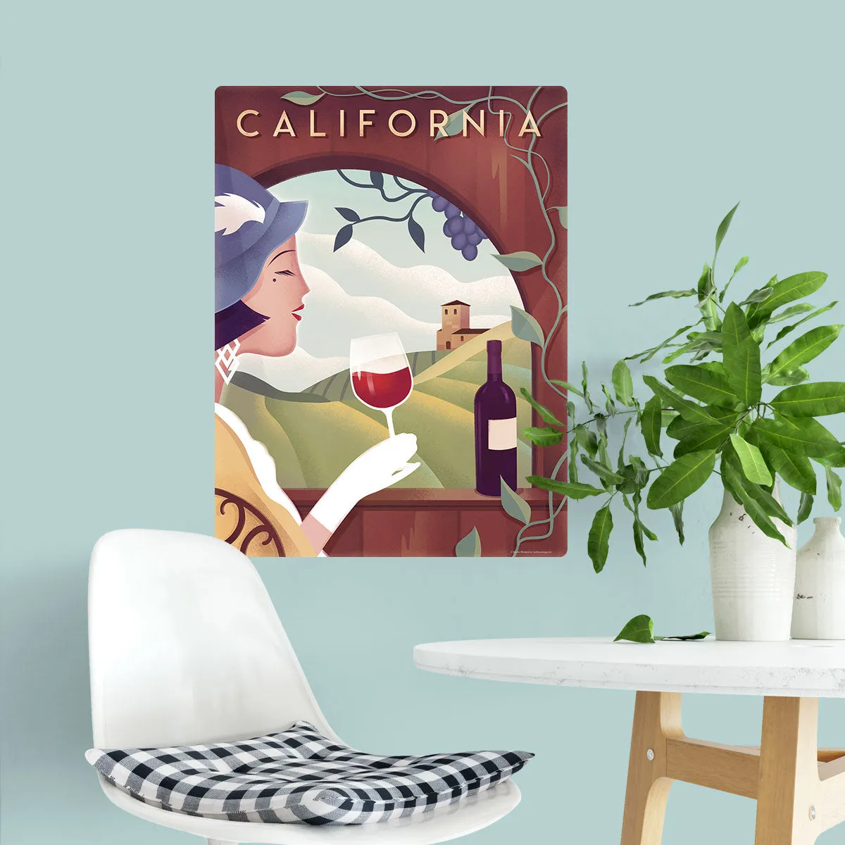 California Wine Country Decal