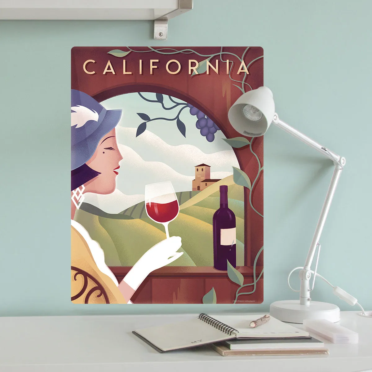 California Wine Country Decal