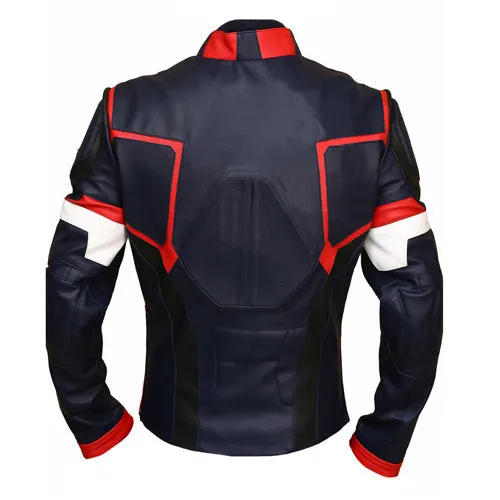 Captain America Civil War Leather Jacket