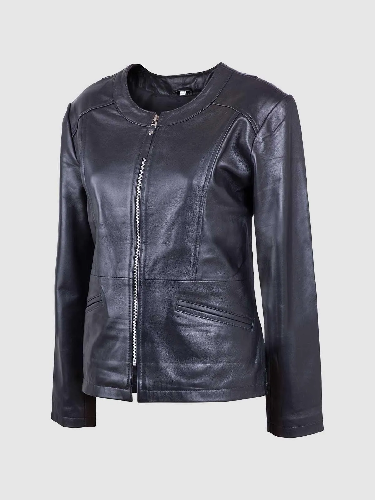 Classic Black Motorcycle Jacket