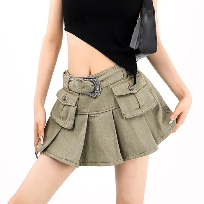 Coastal Cowgirl Cargo Skirt
