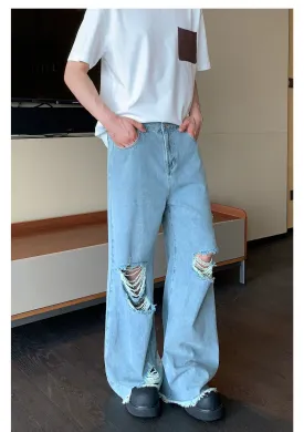 Cui Frayed Ripped Jeans
