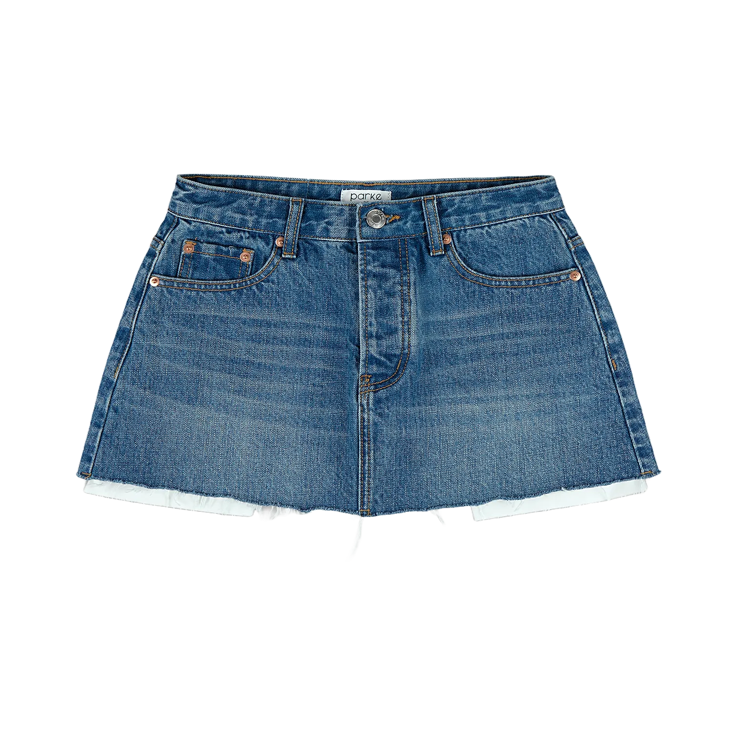 Denim Mini Skirt