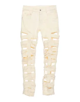 DRKSHDW by Rick Owens jeans, ivory