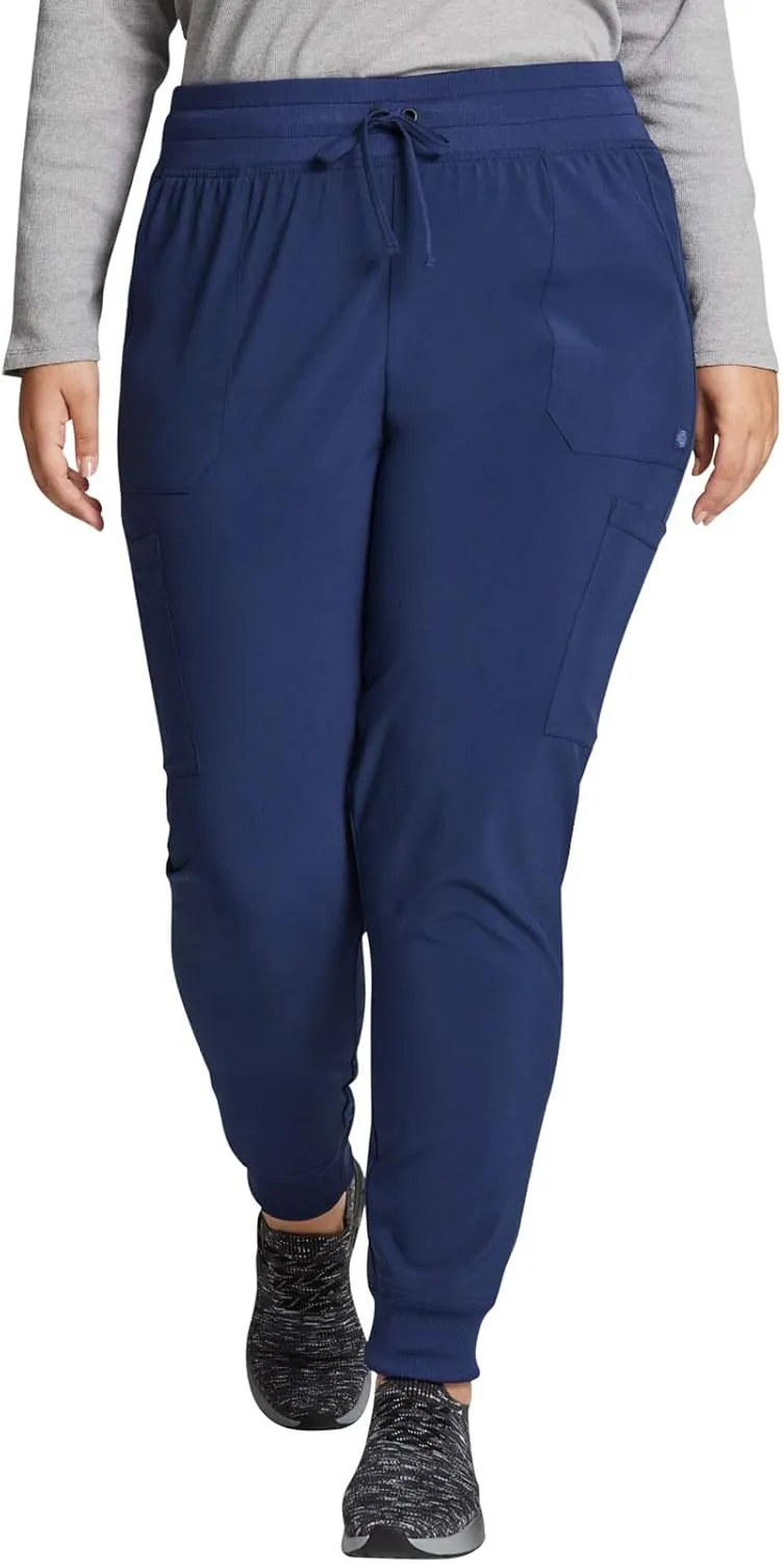 EDS Essentials Jogger Scrubs for Women, Drawstring Scrub Pants DK065