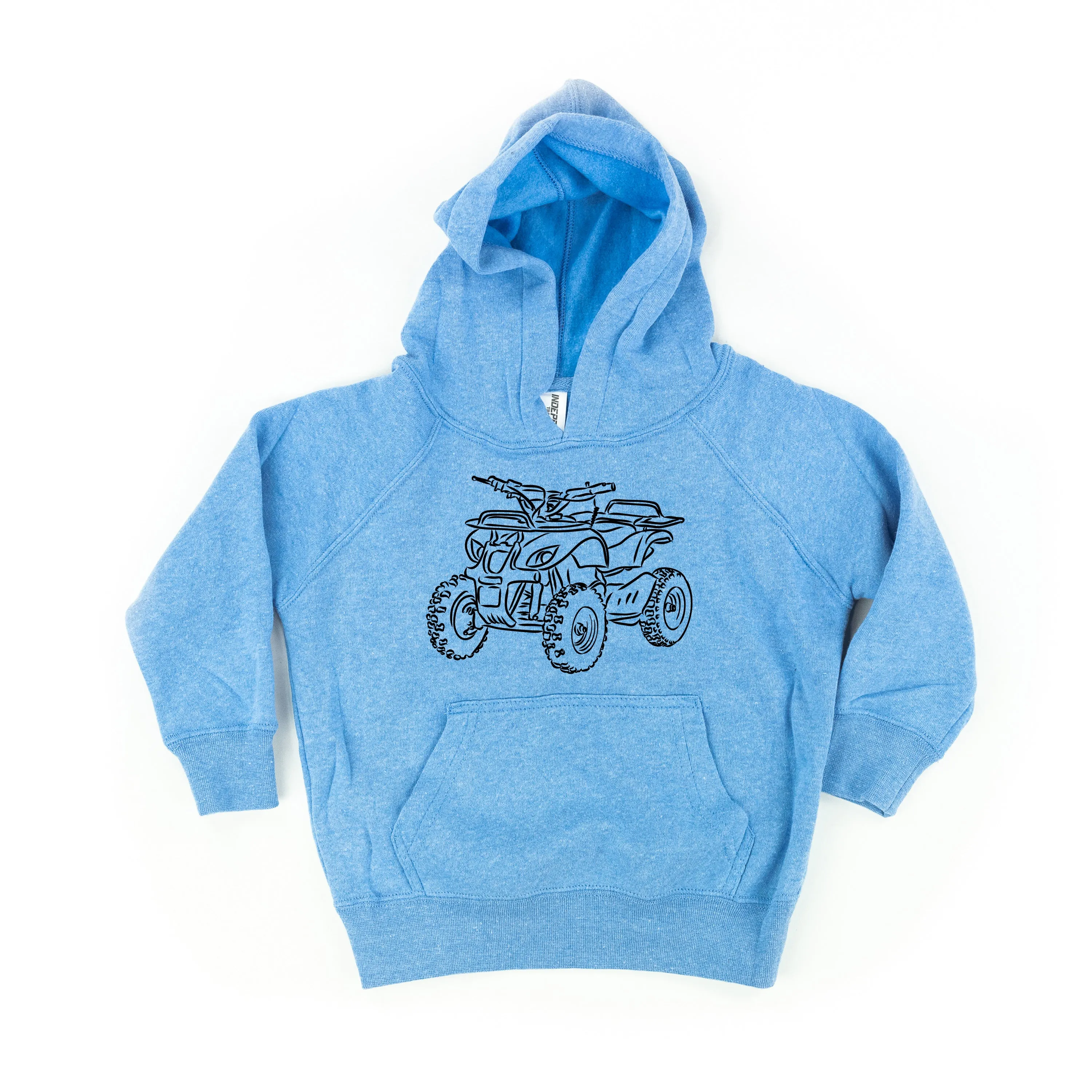 FOUR WHEELER - Minimalist Design - Child Hoodie