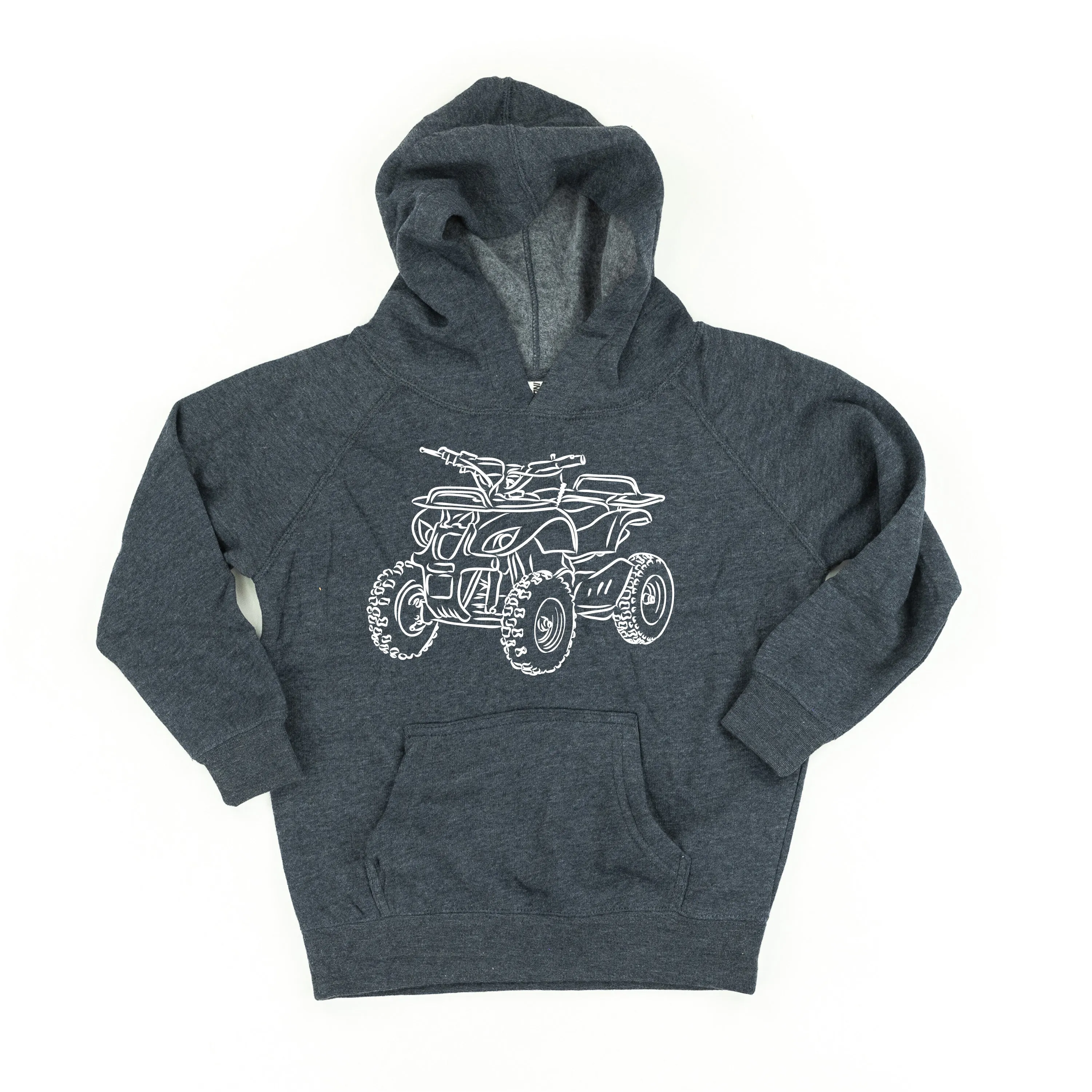 FOUR WHEELER - Minimalist Design - Child Hoodie