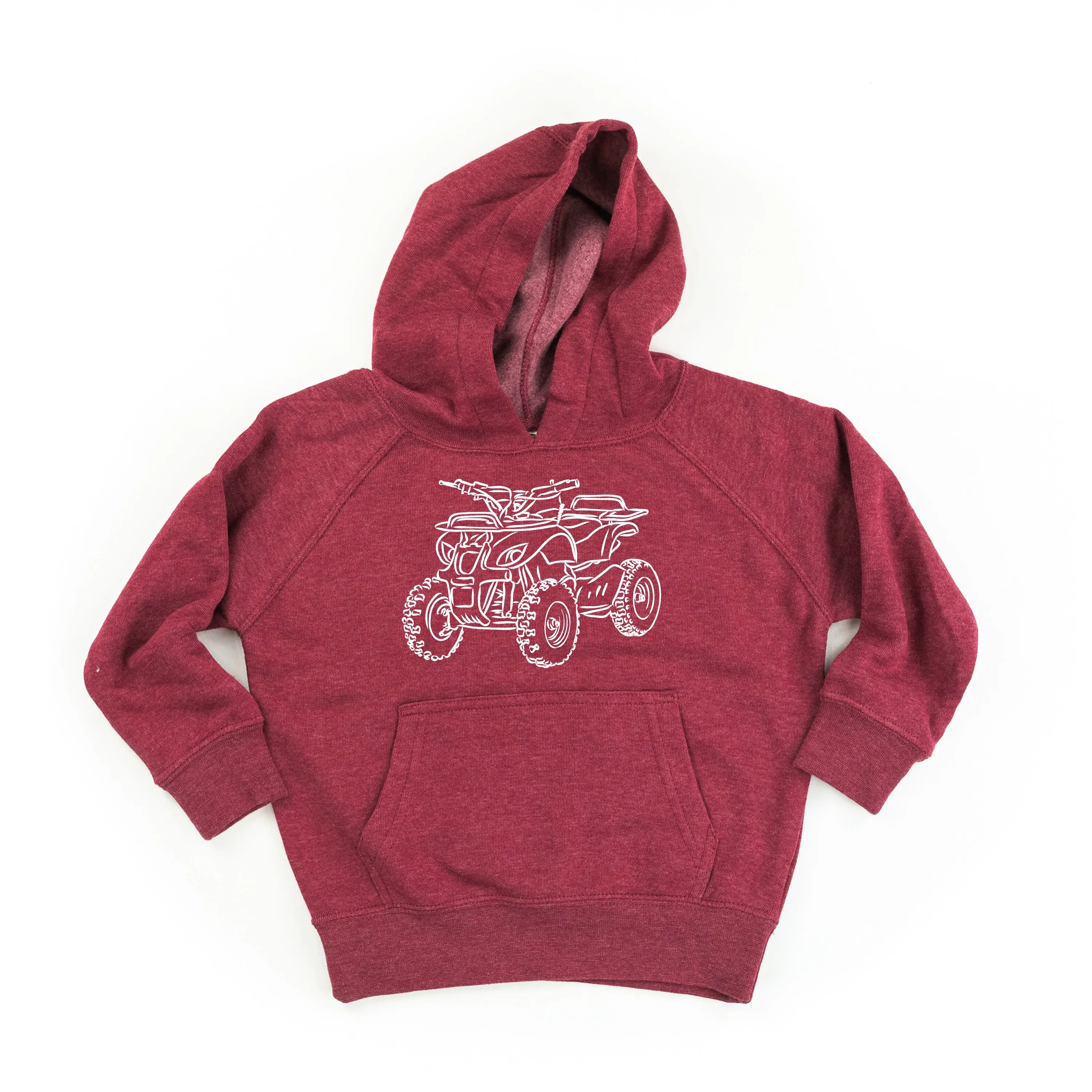 FOUR WHEELER - Minimalist Design - Child Hoodie