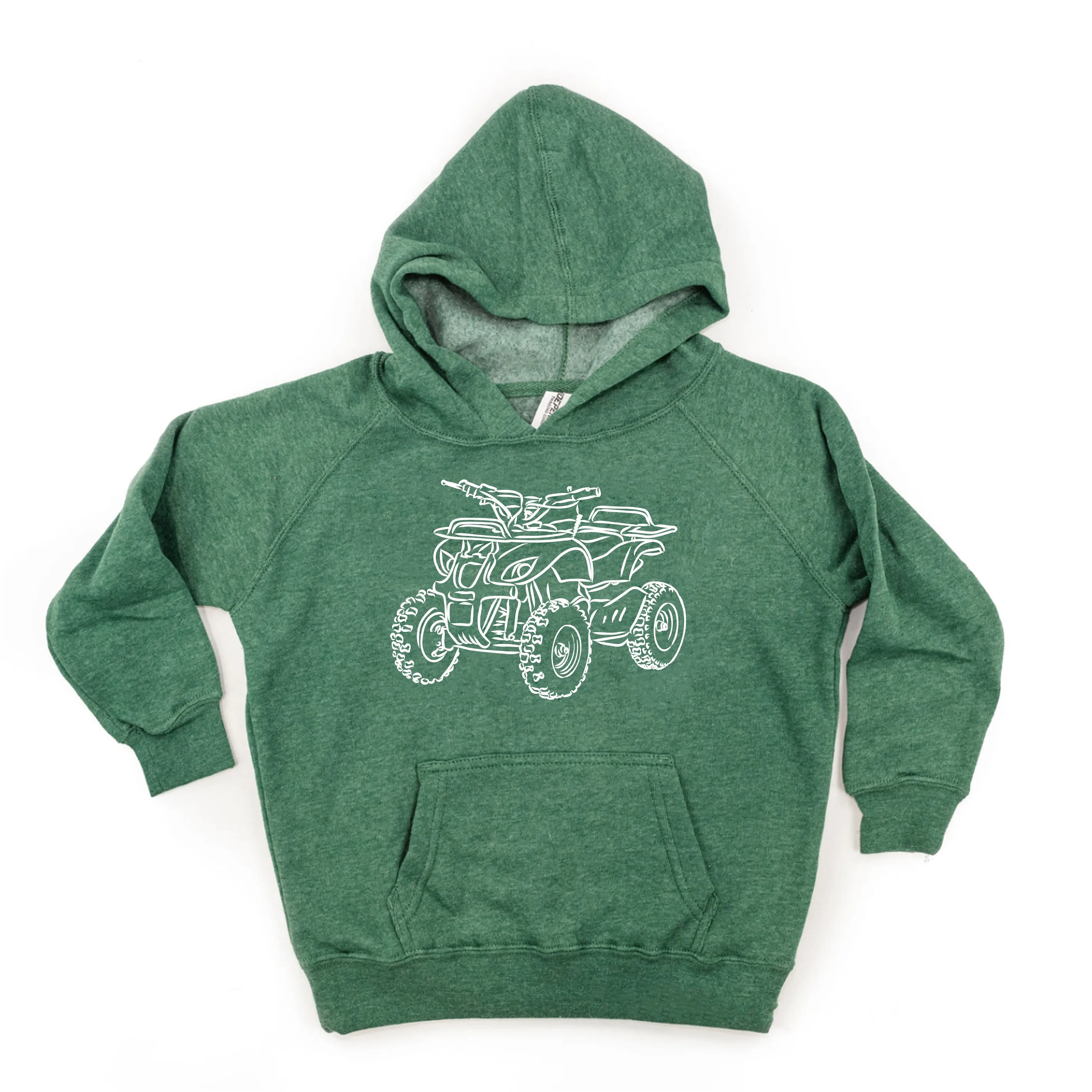 FOUR WHEELER - Minimalist Design - Child Hoodie