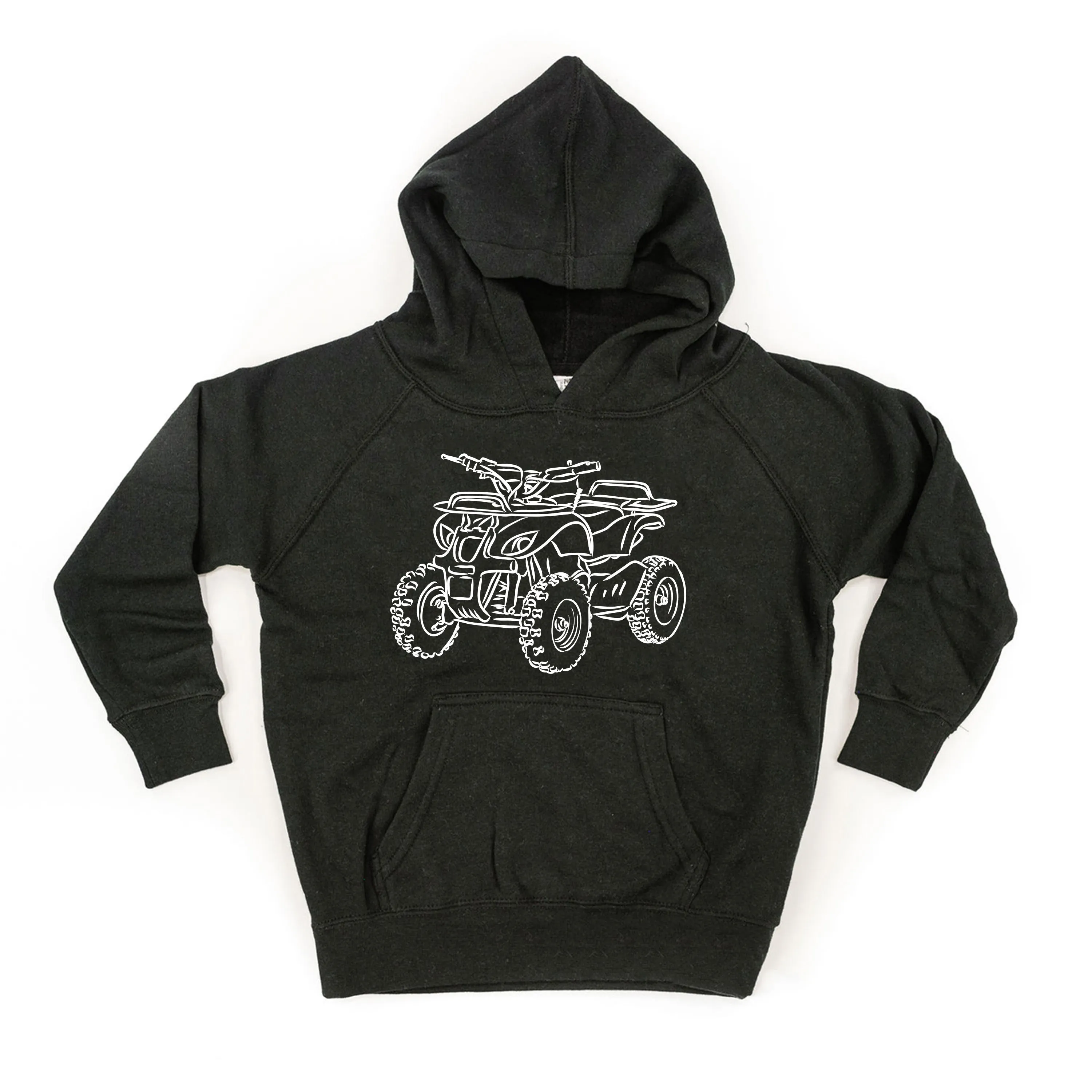 FOUR WHEELER - Minimalist Design - Child Hoodie