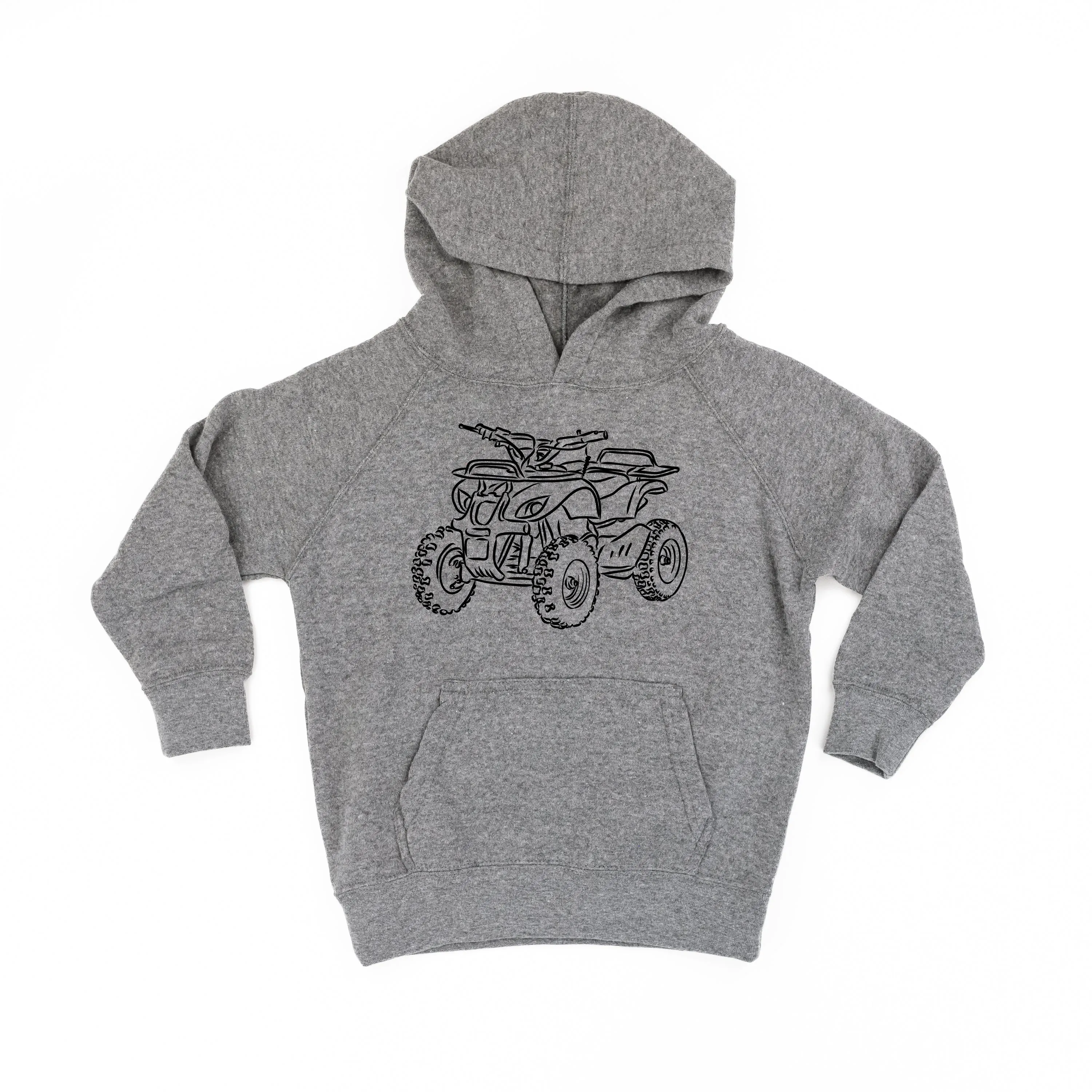 FOUR WHEELER - Minimalist Design - Child Hoodie