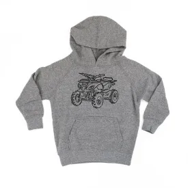 FOUR WHEELER - Minimalist Design - Child Hoodie