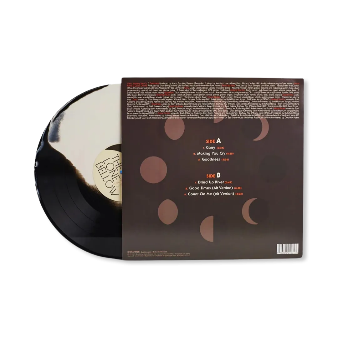 Half Moon Light - Second Phase Vinyl LP (Black & Bone Swirl Marble)