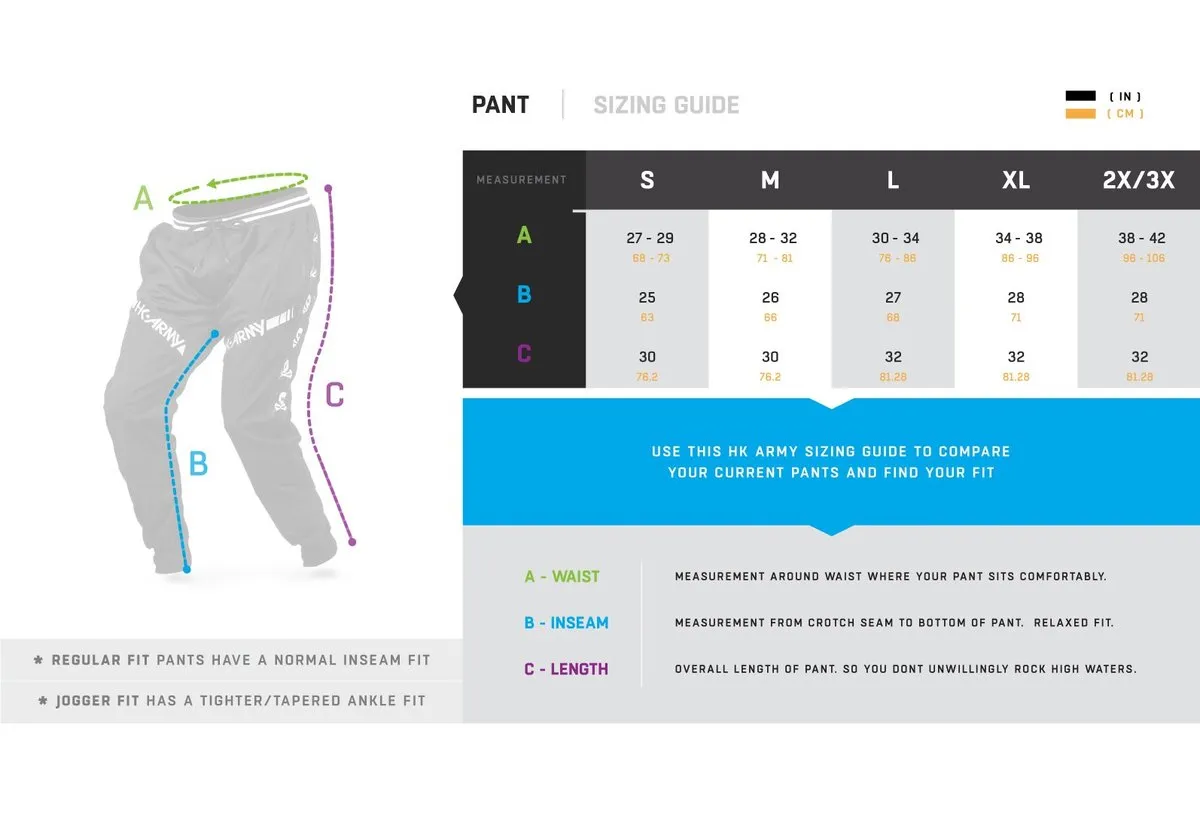 HK Army TRK Air Jogger Pants Poison