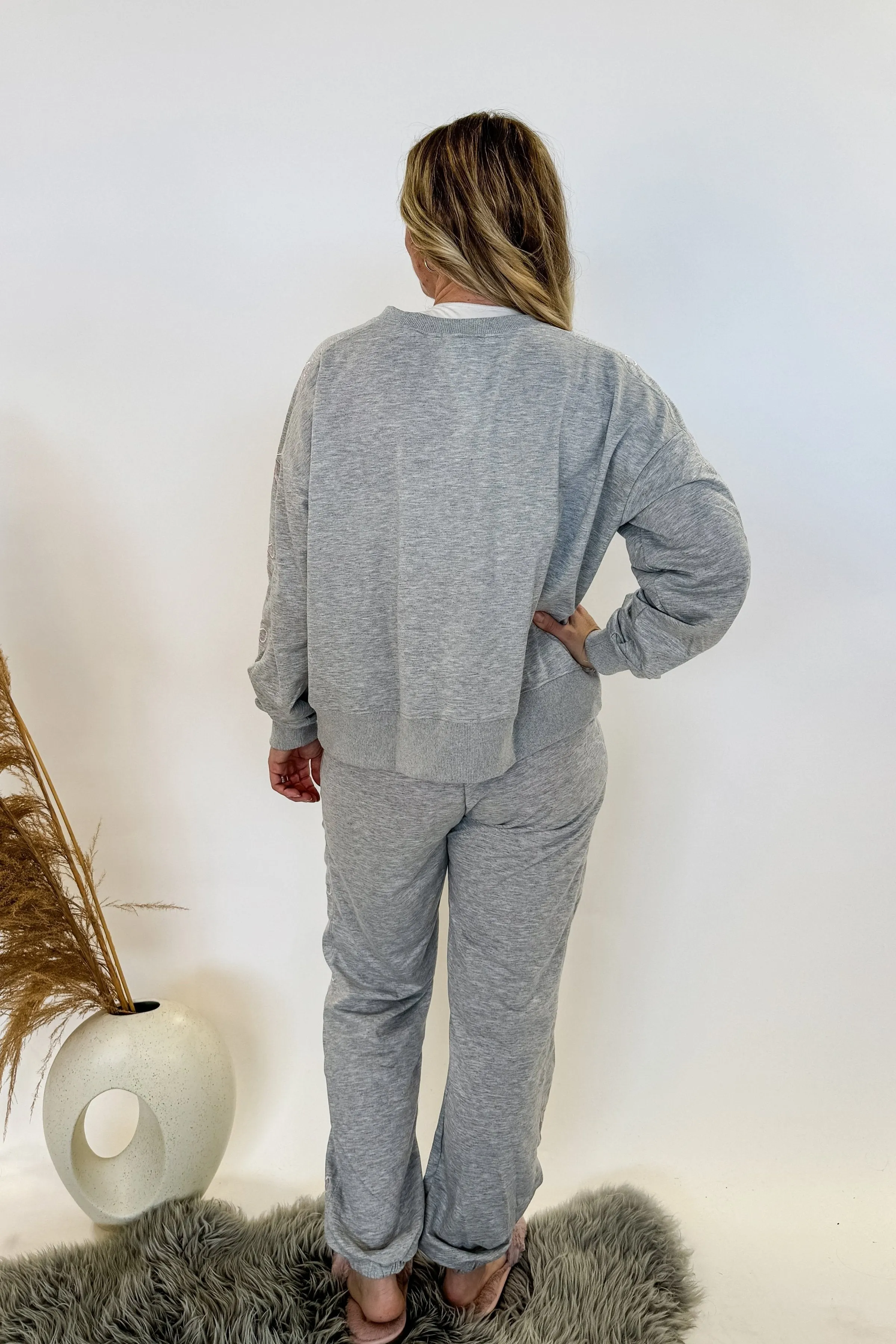 Lounge Set French Terry Bows
