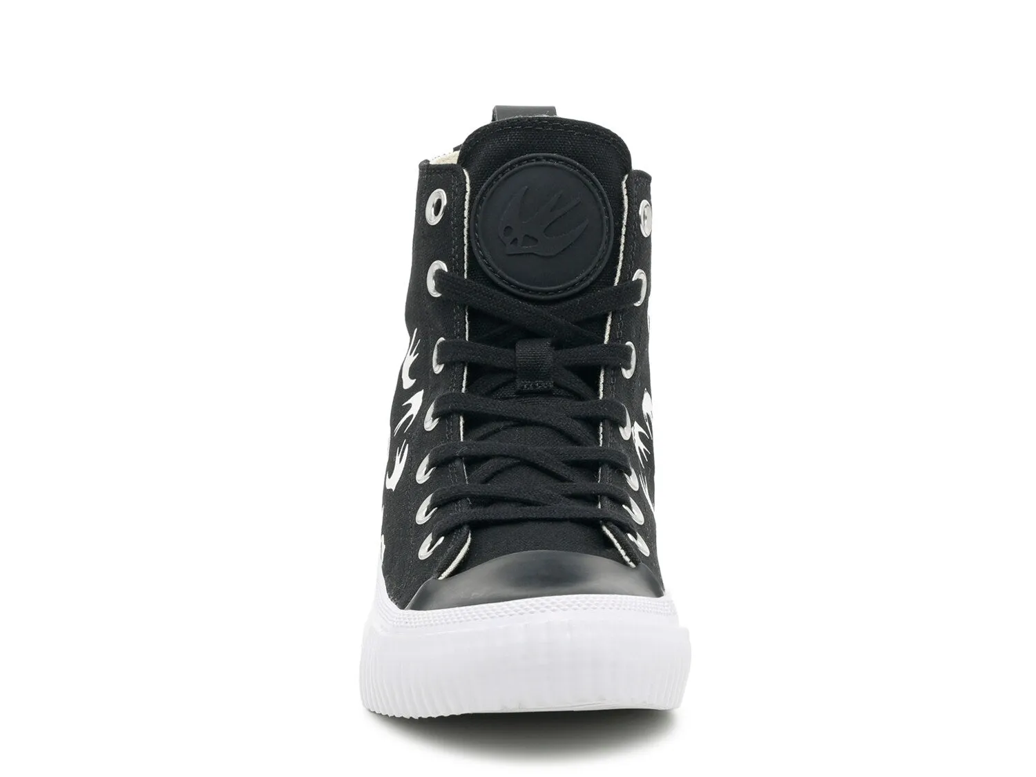 MCQ by Alexander McQueen Swallow high-top sneakers, black
