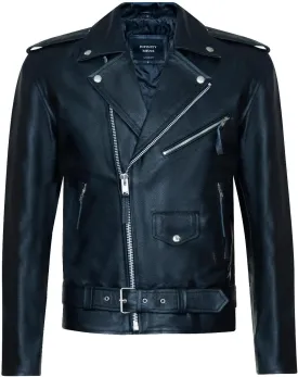 Mens Fringe Hide Leather Brando Tasseled Motorcycle Jacket Retro Biker