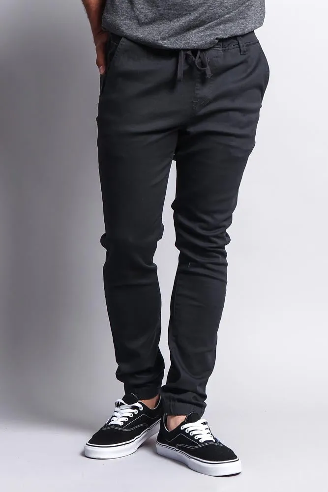 Men's Slant-Pocket Skinny Joggers