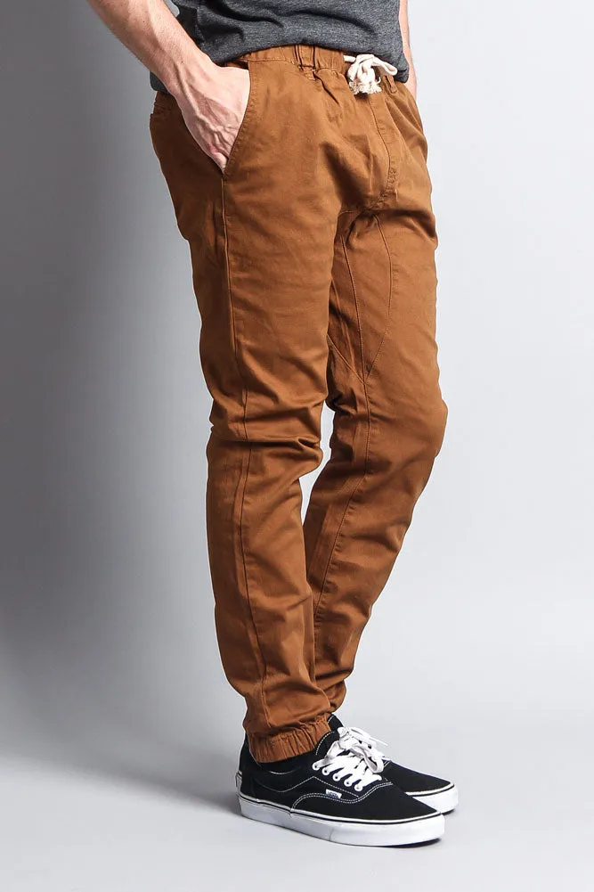 Men's Slant-Pocket Skinny Joggers
