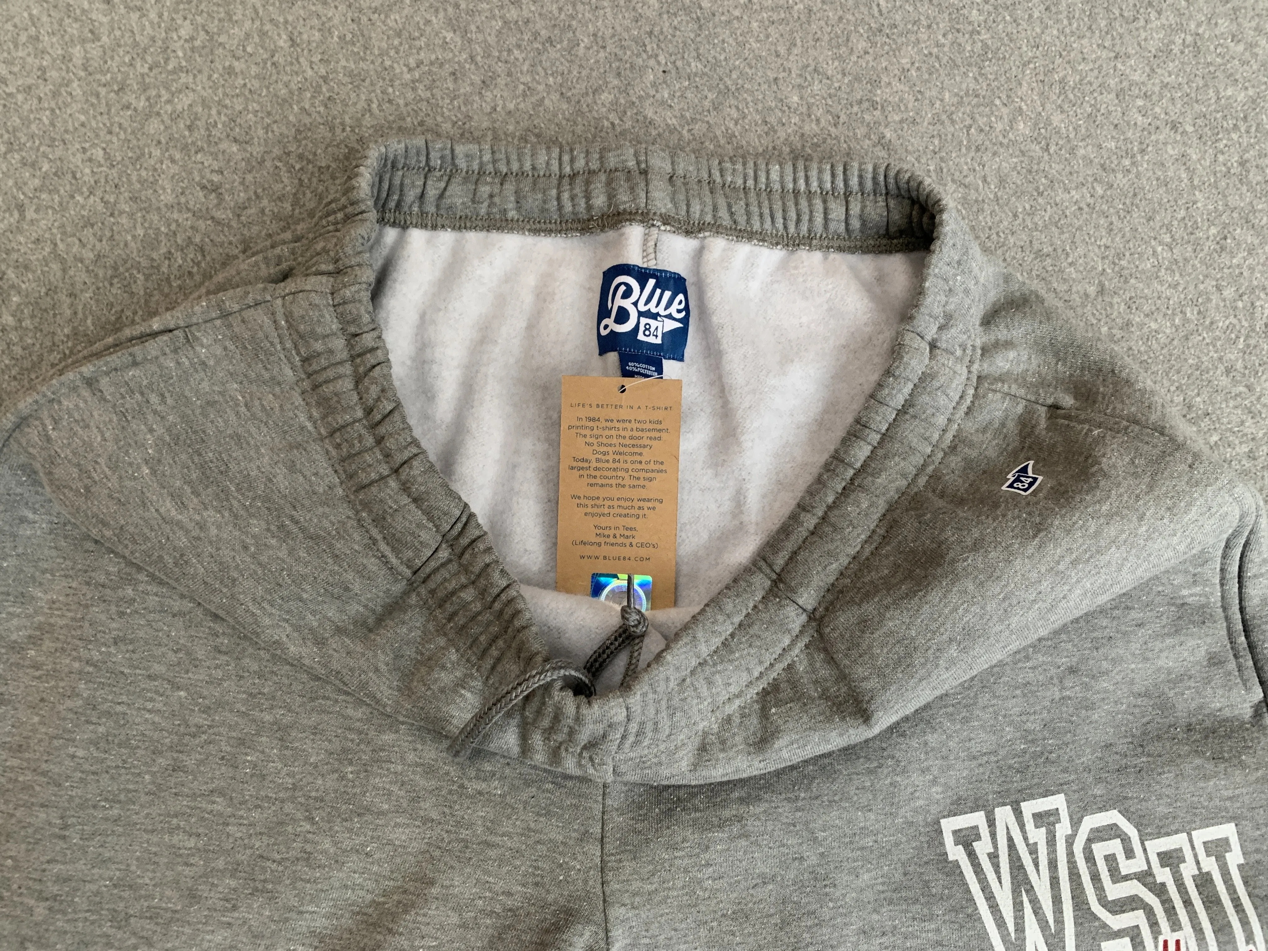 Men's WSU Cougars Gray Jogger Sweats