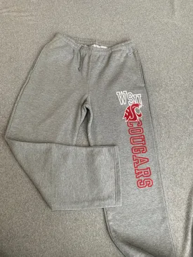 Men's WSU Cougars Gray Jogger Sweats