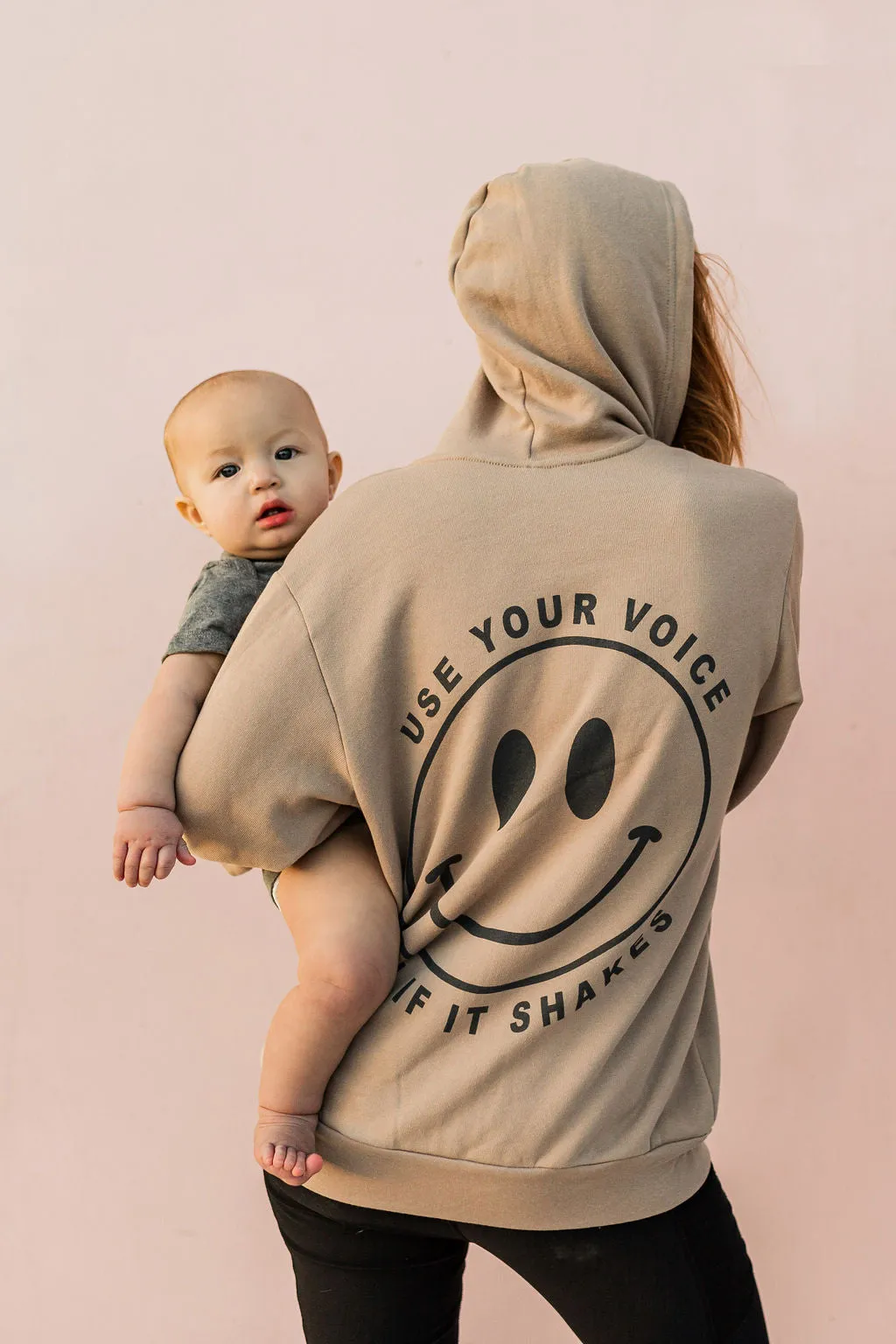 Milk Maker Tan Zip Hoodie
