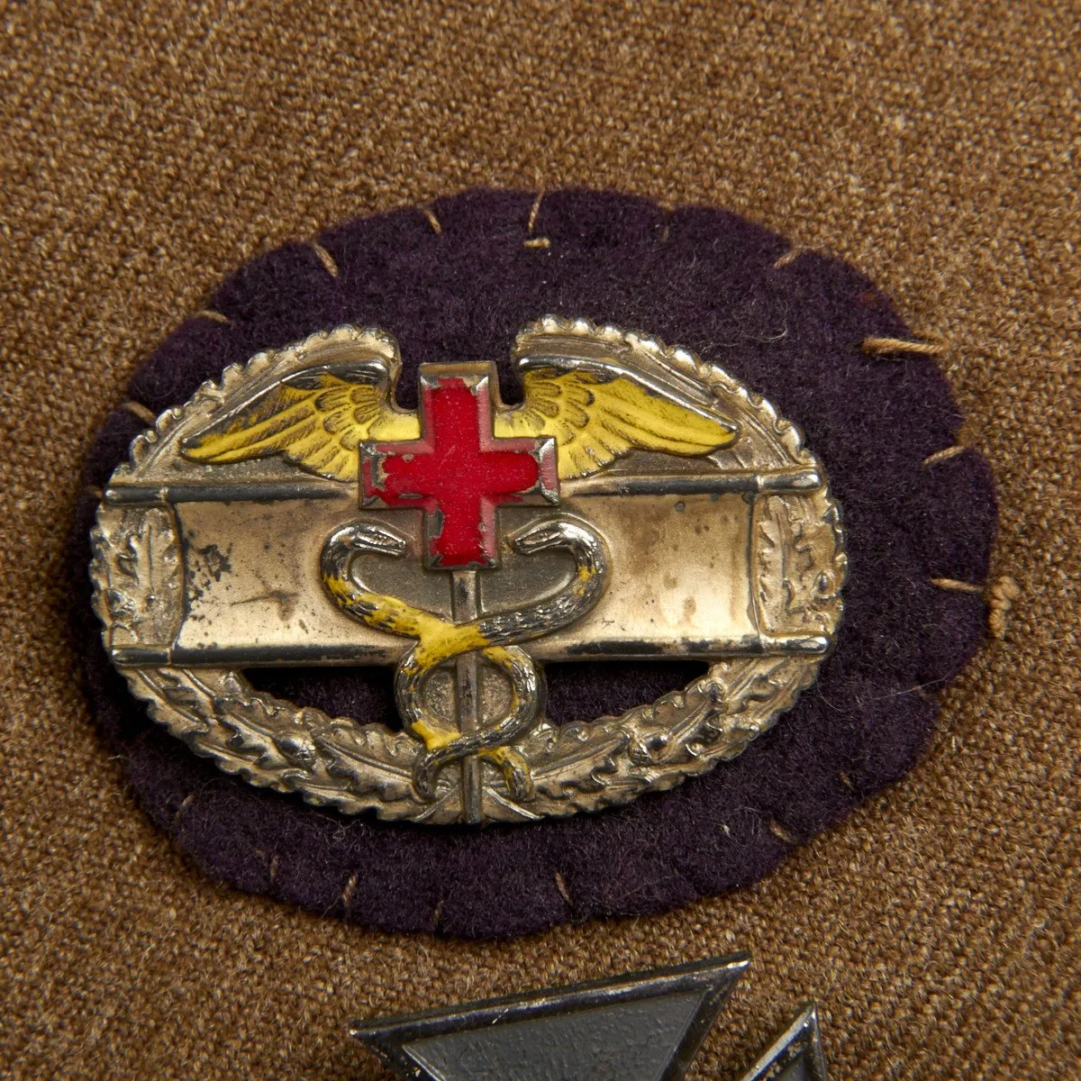 Original U.S. WWII Combat Medic 66th Infantry Division Ike Jacket and Shirt