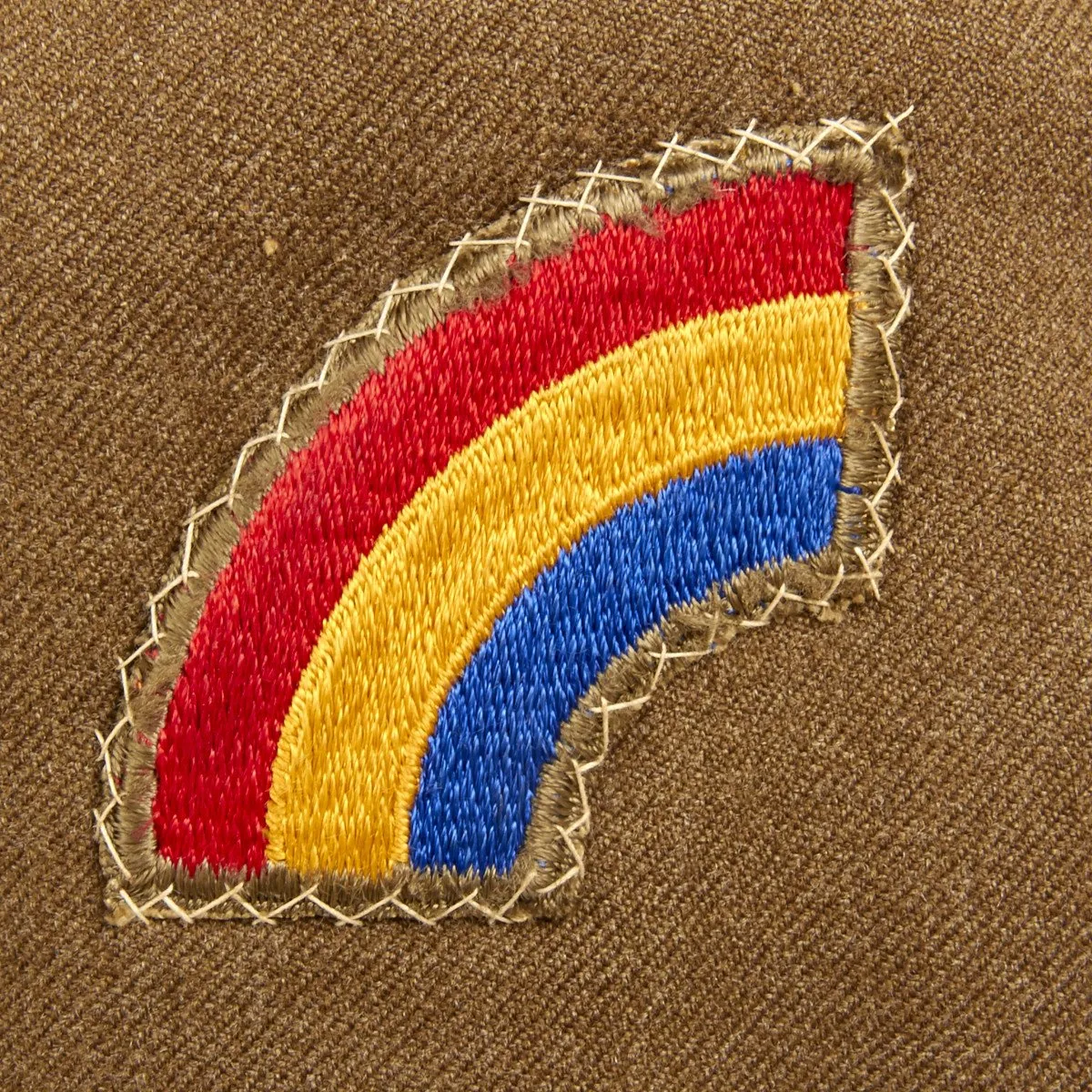 Original U.S. WWII Combat Medic 66th Infantry Division Ike Jacket and Shirt