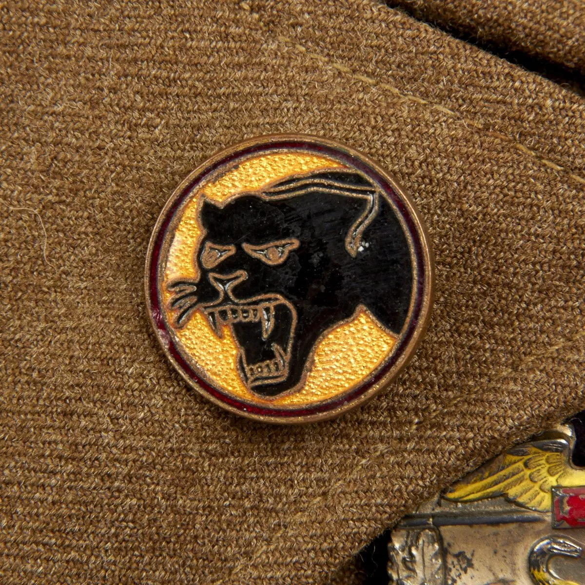 Original U.S. WWII Combat Medic 66th Infantry Division Ike Jacket and Shirt