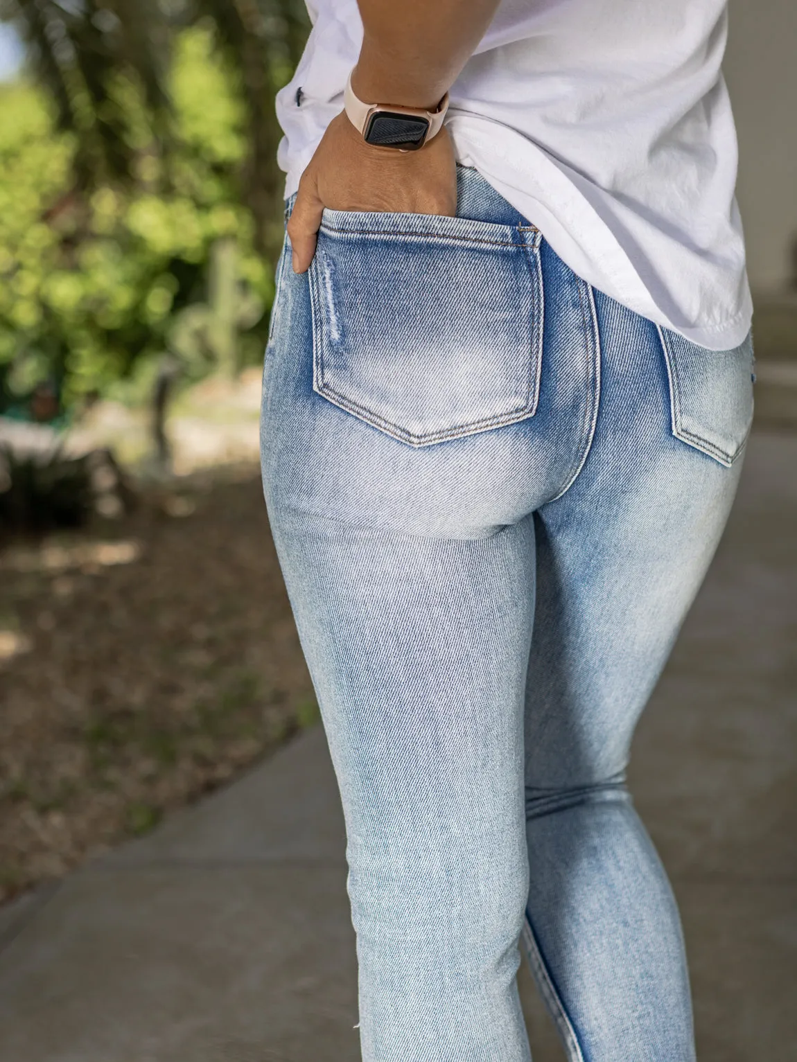 Rizzo Jeans Mid Rise - Blue