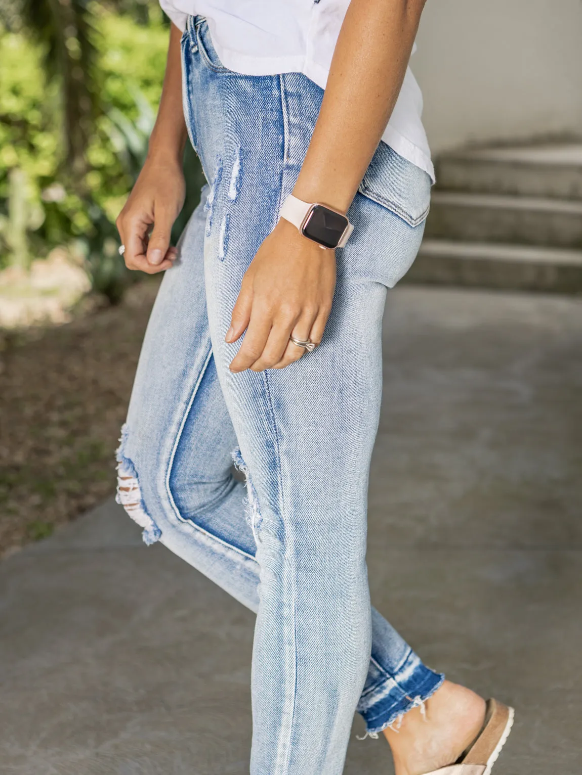 Rizzo Jeans Mid Rise - Blue