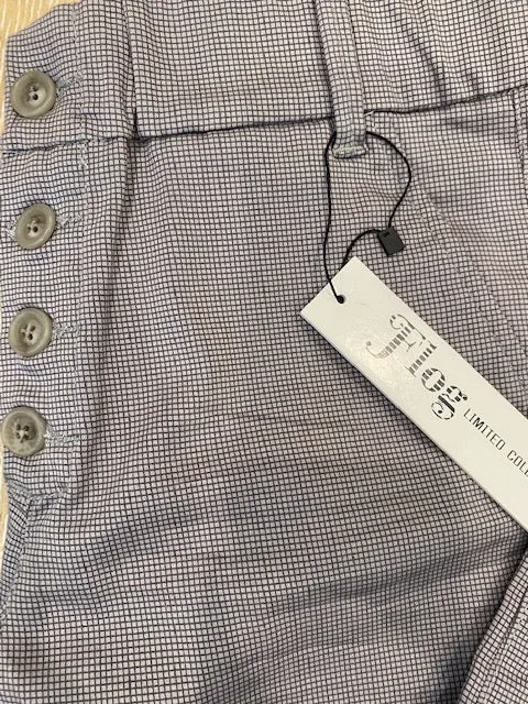 Ronit Gray Check Pants