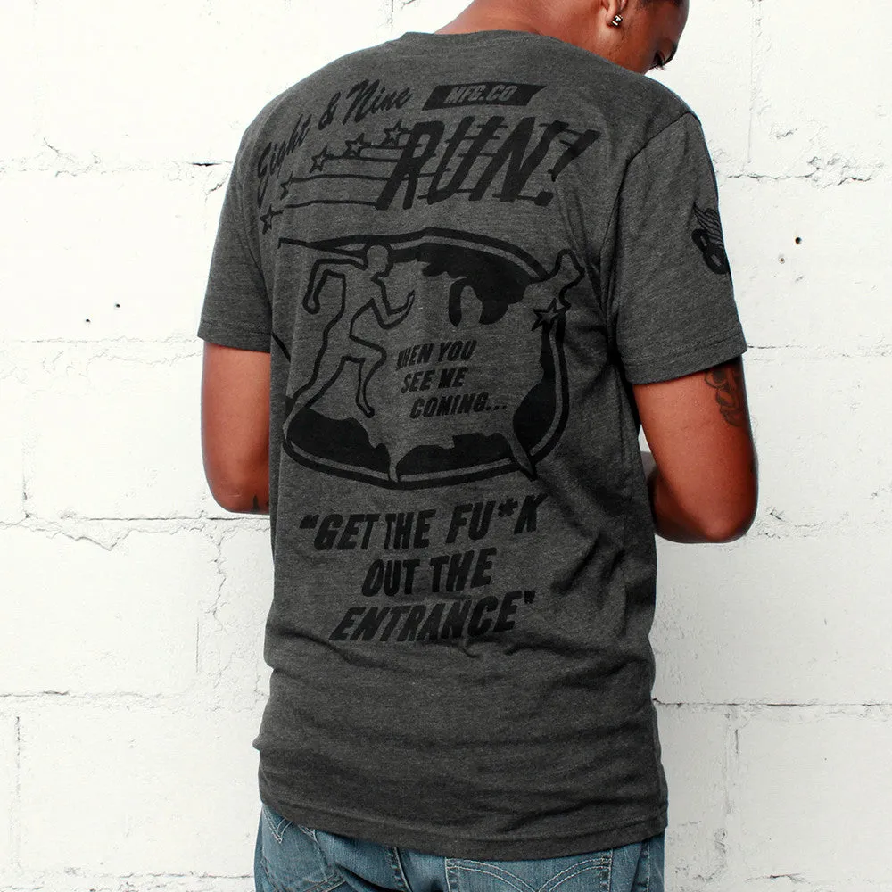 Run T-Shirt Anthracite 9