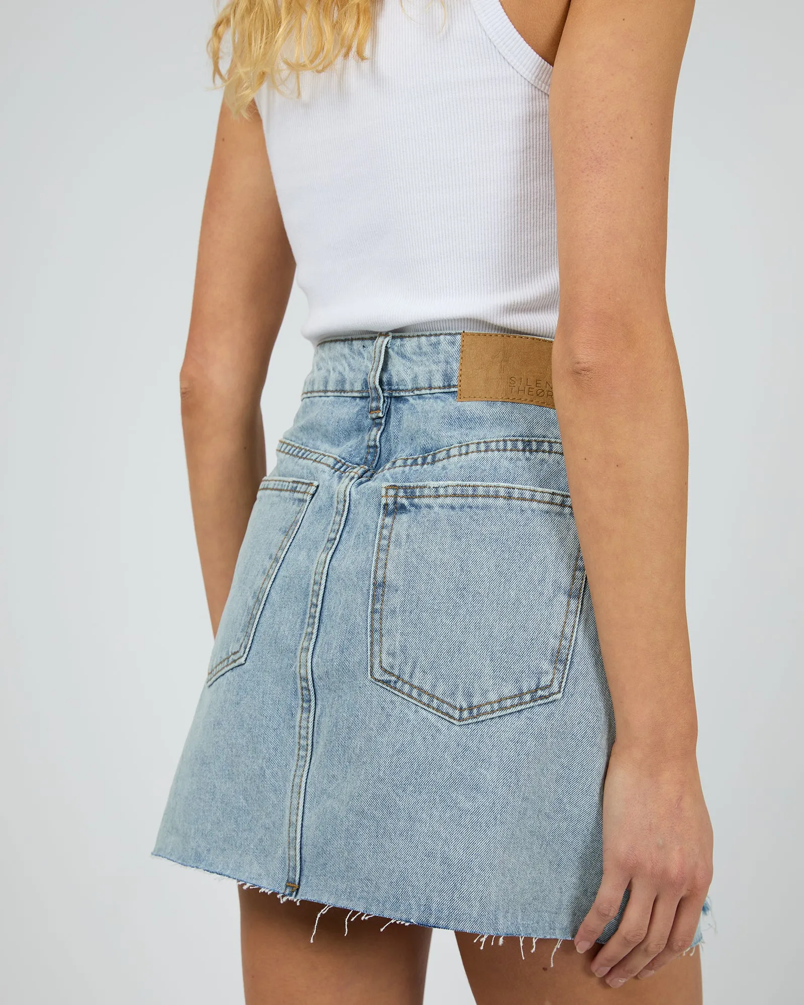 Selina Skirt Light Blue