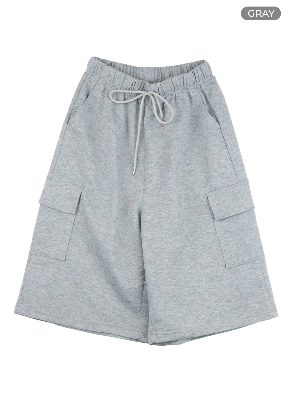 String Cargo Midi Pants IG405