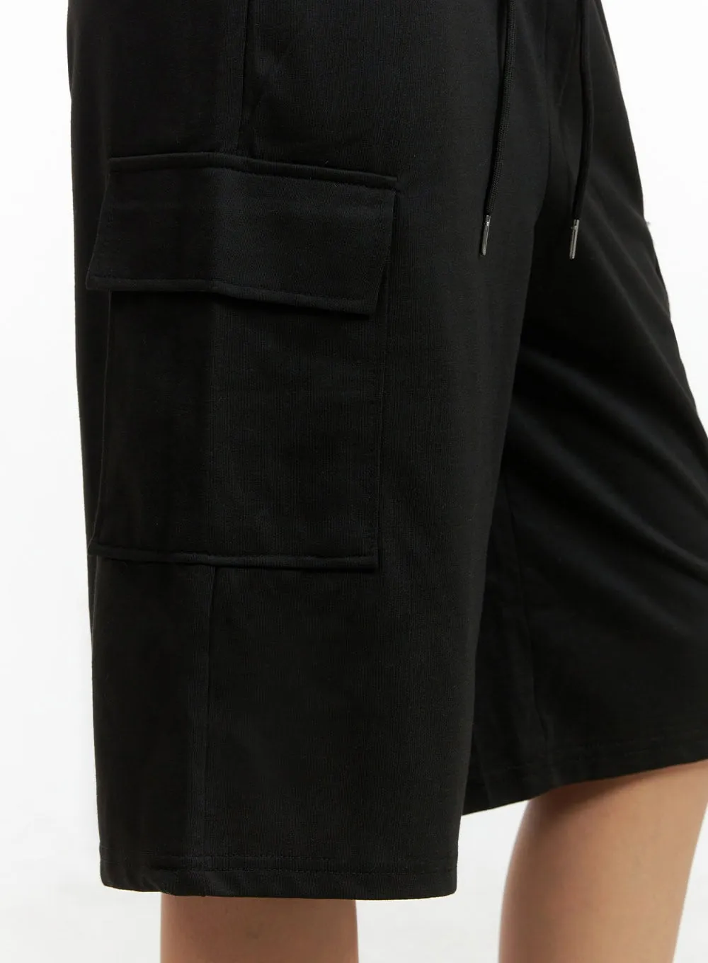 String Cargo Midi Pants IG405