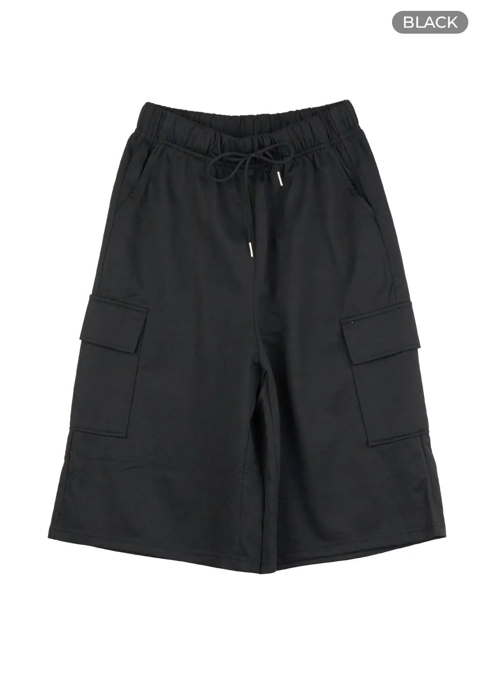 String Cargo Midi Pants IG405