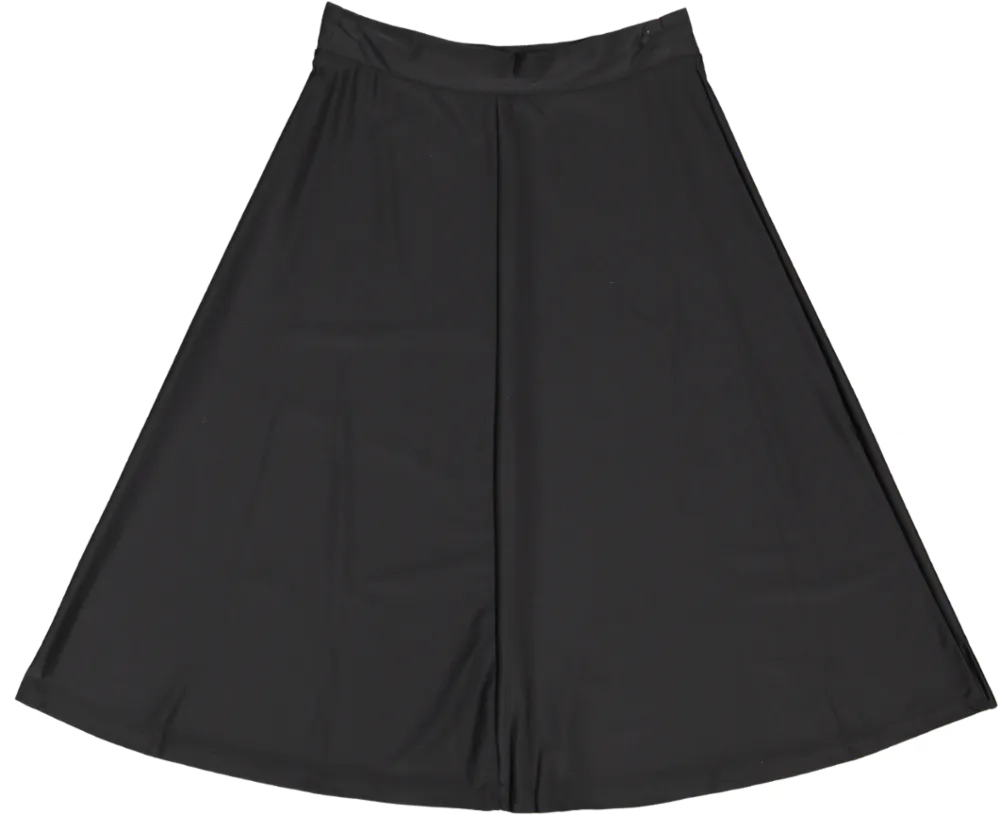 Swimwear Skirt Short 27in.-Black