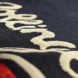 The Rolling Stones Unisex T-Shirt: Sixty Plastered Tongue (Suede Applique)