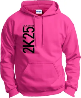 ThisWear 2025 Graduation Class of 2K25 Graduation Long Sleeve Hoodie Sweatshirt