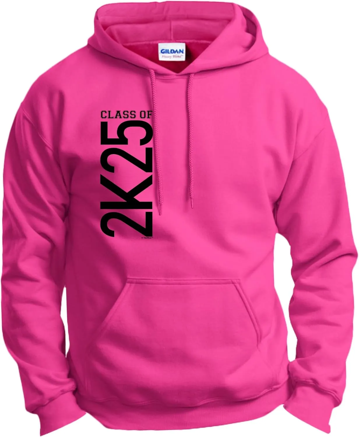 ThisWear 2025 Graduation Class of 2K25 Graduation Long Sleeve Hoodie Sweatshirt