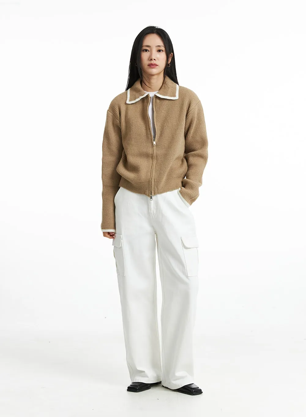 Wide Fit Cargo Pants OO323