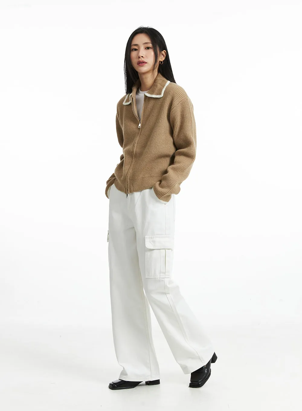 Wide Fit Cargo Pants OO323