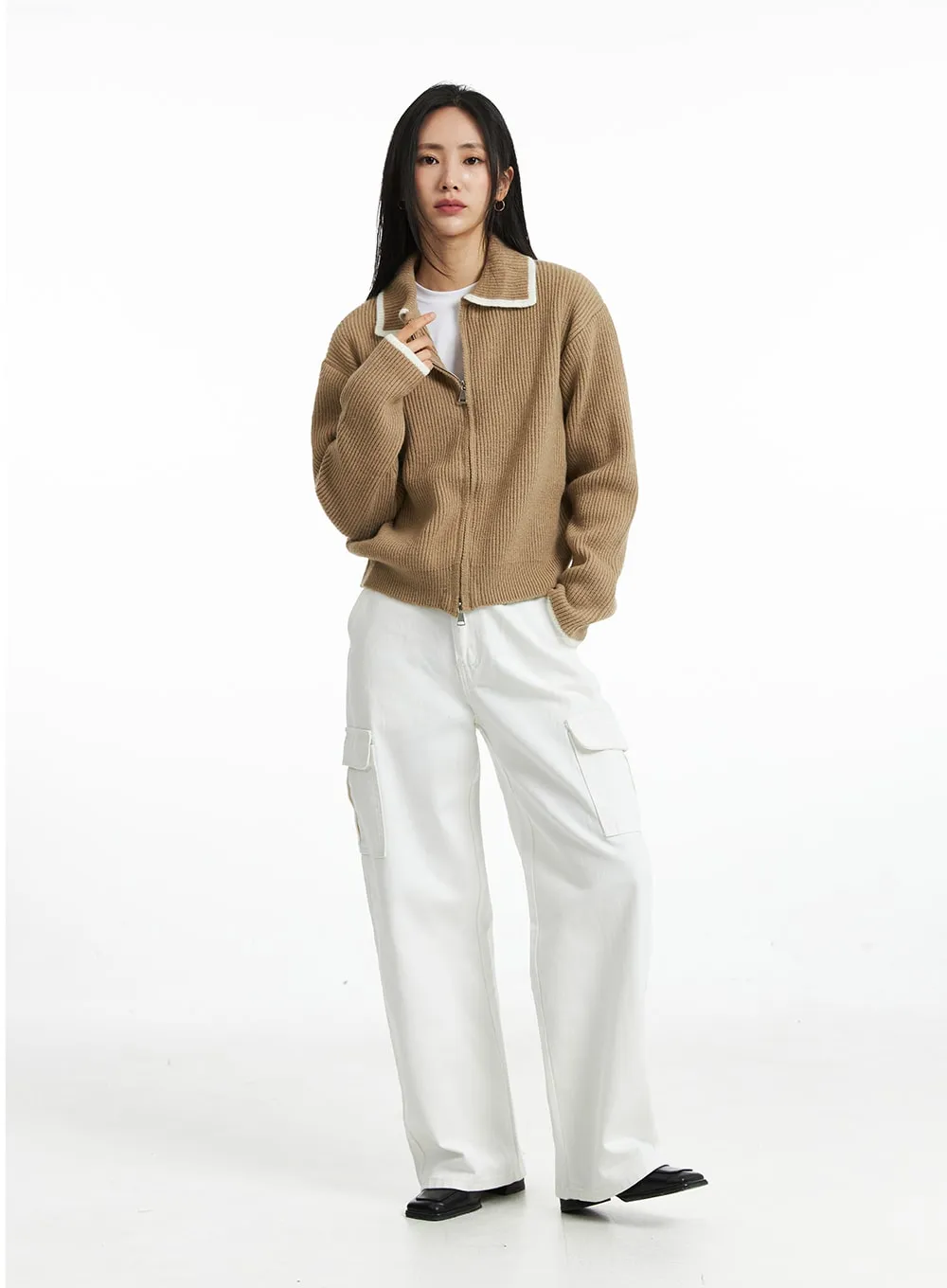 Wide Fit Cargo Pants OO323